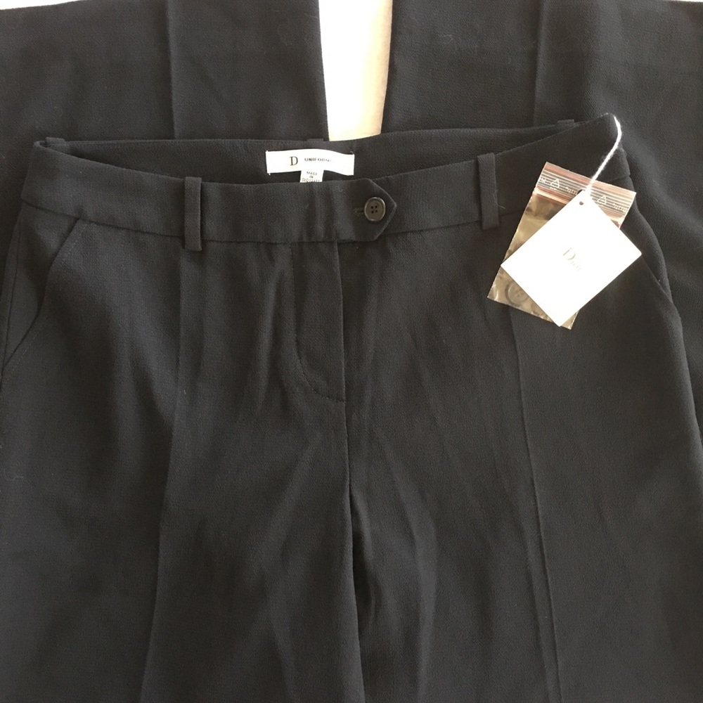 C. Dior Navy wool uniform slacks/ pants